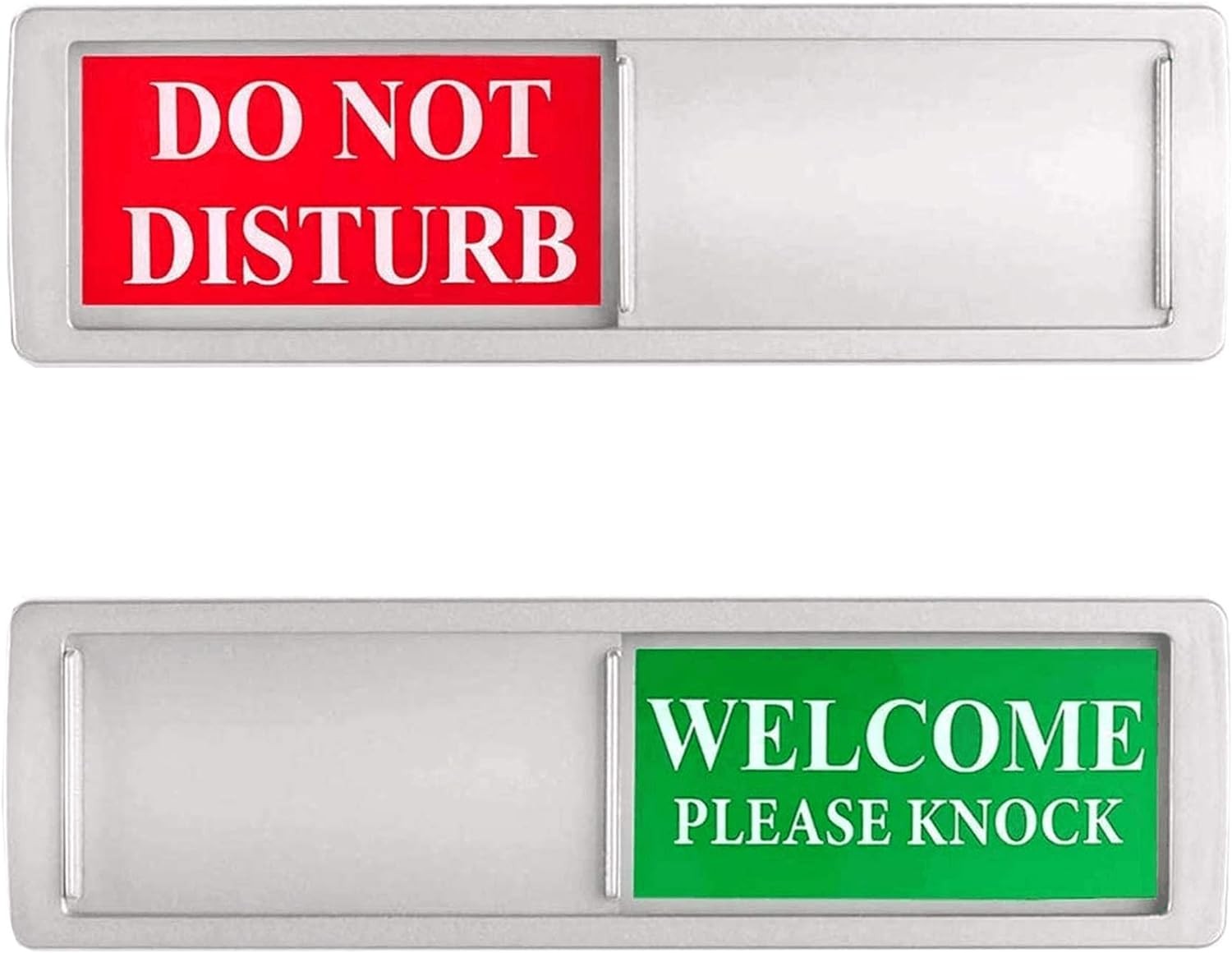 Office Privacy Magnetic Sign - Do Not Disturb/Welcome Please Knock Door Sign