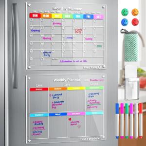 Planning Whiteboard Magnetic Dry Erase Calendar