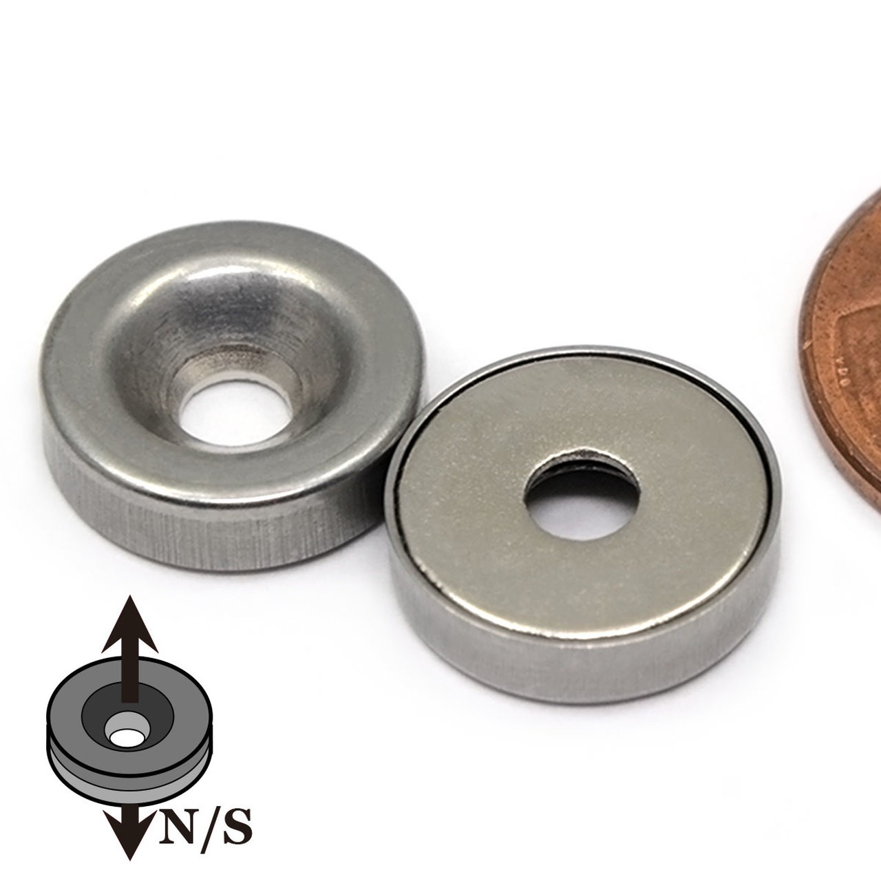 Strong Rare-Earth Neodymium Ring Magnets