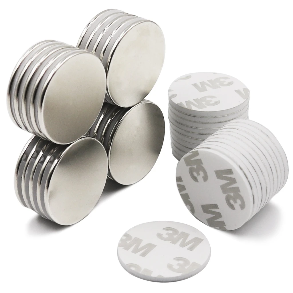 Super Strong Rare Earth Magnets Disc Decorative Round Fridge Neodymium Magnets